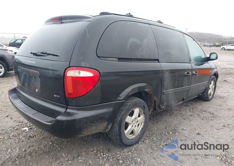 2005 Dodge Grand Caravan Sxt из США, поврежденный, VIN 2D4GP44L35R193492